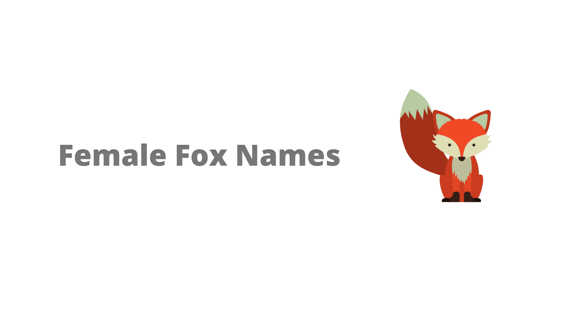 Fox Female Name