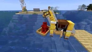 Can You Put a Horse in a Boat in Minecraft